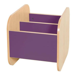 Kubbyclass Library Double Low Book Browser - PLUM - Educational Equipment Supplies