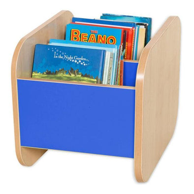 Kubbyclass Library Double Low Book Browser - BLUE - Educational Equipment Supplies