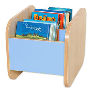 Kubbyclass Library Double Low Book Browser - POWDER BLUE - Educational Equipment Supplies