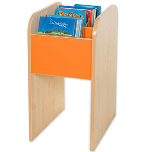 Kubbyclass Library Single Tall Book Browser - ORANGE - Educational Equipment Supplies