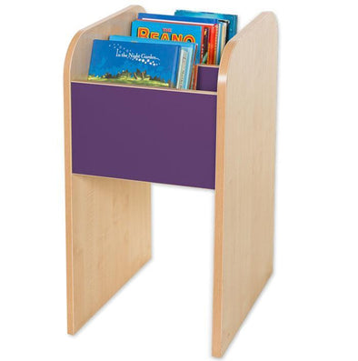 Kubbyclass Library Single Tall Book Browser - PLUM - Educational Equipment Supplies