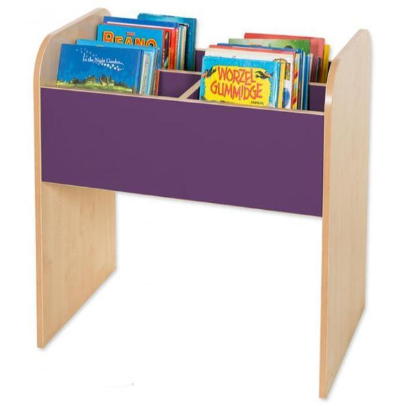Kubbyclass Library Double Tall Book Browser - PLUM - Educational Equipment Supplies