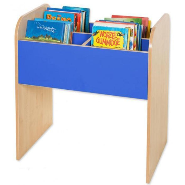 Kubbyclass Library Double Tall Book Browser - BLUE - Educational Equipment Supplies