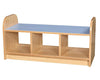 KubbyClass Low Level Bench Cube Unit - Open Back + Trays - Educational Equipment Supplies