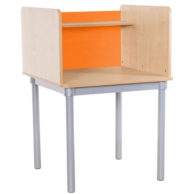 KubbyClass Square Single Study Carrel | Educational Equipment Supplies