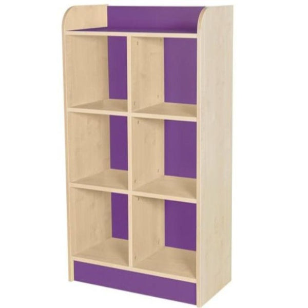 Kubbyclass Twin Storage Cubes 1250mm High - 6 Space Cube