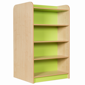 Kubbyclass Library Double Sided Bookcase H1500mm - Educational Equipment Supplies