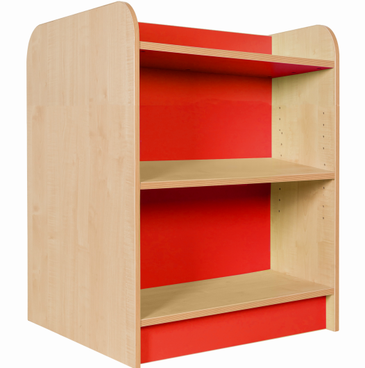 Kubbyclass Library Double Sided Bookcase H750mm - Educational Equipment Supplies