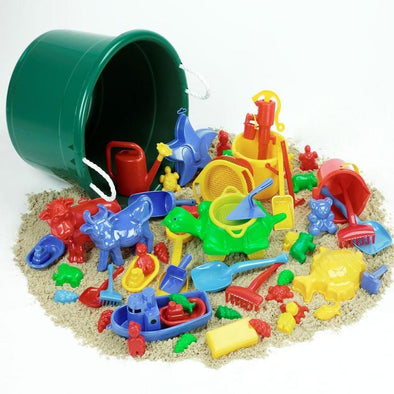 Sand and Water Play Set in Giant Tub - Educational Equipment Supplies