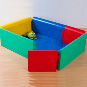 Large Soft Sided Den - Multi Coloured Large Soft Sided Play Den | Play Pen | www.ee-supplies.co.uk
