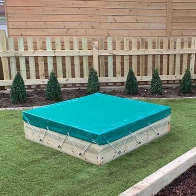 Wooden Sandpit With PVC Cover - www.ee-supplies.co.uk