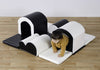 Toddler Tunnels & Bumps Soft Play Set - Black & White - Educational Equipment Supplies