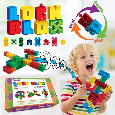 Lock Blox - 32 Pieces Lock Blox - 32 Piece | Soft Mats Floor Play | www.ee-supplies.co.uk