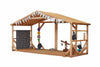 Supper Large Wooden Shelter - Educational Equipment Supplies