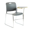 Maestro High Density Chair + Chrome Frame + Writing Tablet - Educational Equipment Supplies
