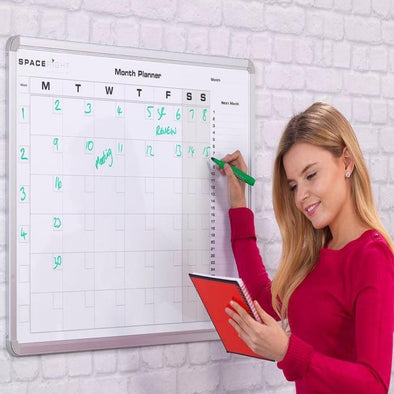 Magnetic Dry Wipe Wall Planners - Monthly - Educational Equipment Supplies