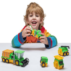 Magnetic Mix or Match Farm Vehicles Magnetic Mix or Match Farm Vehicles | Plastic Toys | www.ee-supplies.co.uk