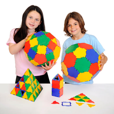 Polydron Class Set - 184 Pieces Magnetic Polydron Extra Shapes Set | Polydron |  www.ee-supplies.co.uk