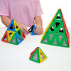 Magnetic Polydron Isosceles Triangles Set - 60 Pieces - Educational Equipment Supplies