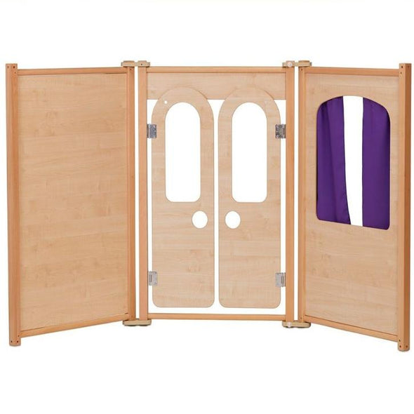 Playsacpes Maple Role Play Panel Set - Home Panel Set - Educational Equipment Supplies