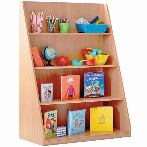 Library Unit With 4 Fixed Straight Shelves