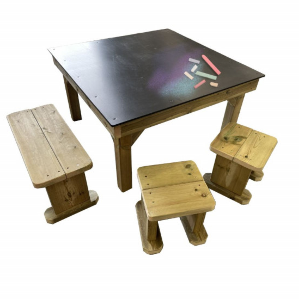 Mark Making Table + Seating | Great Outdoors | www.ee-supplies.co.uk ...