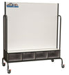 Marker Team Collaborative Mobile Whiteboard + Storage - Educational Equipment Supplies