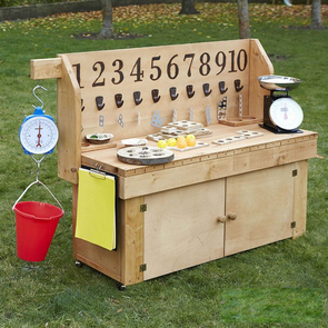 Mobile Maths Wooden Sided Station Maths Wooden Sided Station | Great Outdoors | www.ee-supplies.co.uk