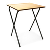 Value 600 x 600 Beech Mdf Edge Folding Exam Desk - Educational Equipment Supplies