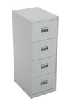 Metal Filing Cabinets - 4 Drawers - Grey - Educational Equipment Supplies