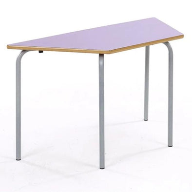 Standard Trapezoidal Nursery Table -  With Grey Speckled Frames - Educational Equipment Supplies