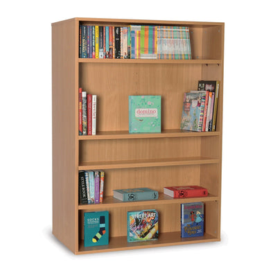 MF Double Sided Bookcase - W1000 x D574 x H1500mm MF Double Sided Bookcase - W1000 x D574 x H1500mm | ee-supplies.co.uk