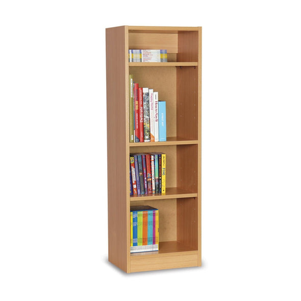 MF Narrow Sided Bookcase Range  - W400 x D300 x H1200mm MF Narrow Sided Bookcase Range  - MF Narrow Sided Bookcase Range  - W400 x D300 x H1200mm. | ee-supplies.co.uk