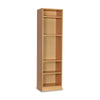 MF Narrow Sided Bookcase Range  - W400 x D300 x H1500mm MF Narrow Sided Bookcase Range  - W400 x D300 x H1500mm | ee-supplies.co.uk