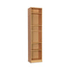 MF Narrow Sided Bookcase Range  - W400 x D300 x H1800mm MF Narrow Sided Bookcase Range  - W400 x D300 x H1800mm | ee-supplies.co.uk