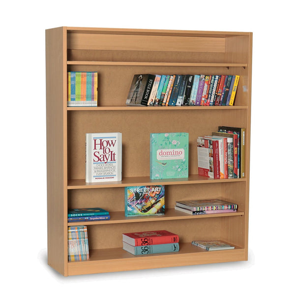 MF Single Sided Bookcase - W1000 x D300 x H1200mm