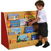 Milan 4 Tier Book Storage – Red - Educational Equipment Supplies