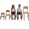 Milan Classroom Chairs x 4 Pack - H350mm 6-8 Years - Educational Equipment Supplies