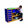 Milan 3 Level Multi Storage Unit - Blue - Educational Equipment Supplies