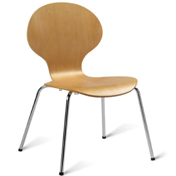 Polished Natural Mile Bistro Chairs