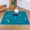 Mindfulness Carpet - 2000 x 2000mm - Educational Equipment Supplies