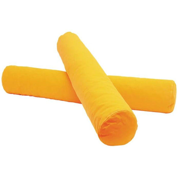 Orange Log Cushions x 2 - Educational Equipment Supplies