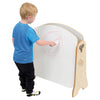 TW Nursery Mini Children's Blackboard / Whiteboard Easel - Maple - Educational Equipment Supplies