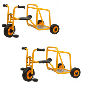 Mini Rabo Chariot Trike - Ages 1-4 Years - Bundel 2 x Trikes - Educational Equipment Supplies