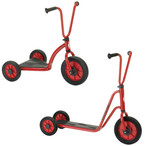 Winther Mini Viking Wide-Base Scooter +  Twin Wheel Scooter Bundle - Educational Equipment Supplies
