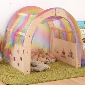 Mini Wooden Arch Shelter - Educational Equipment Supplies