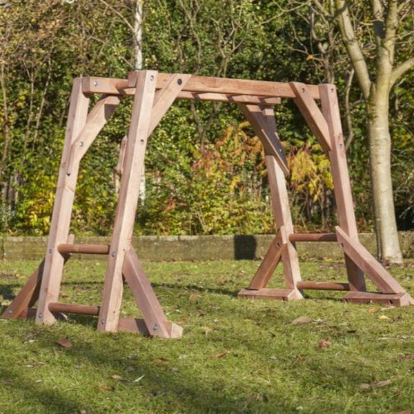 Mini Outdoor Wooden Monkey Bars Ages 3-5 Years