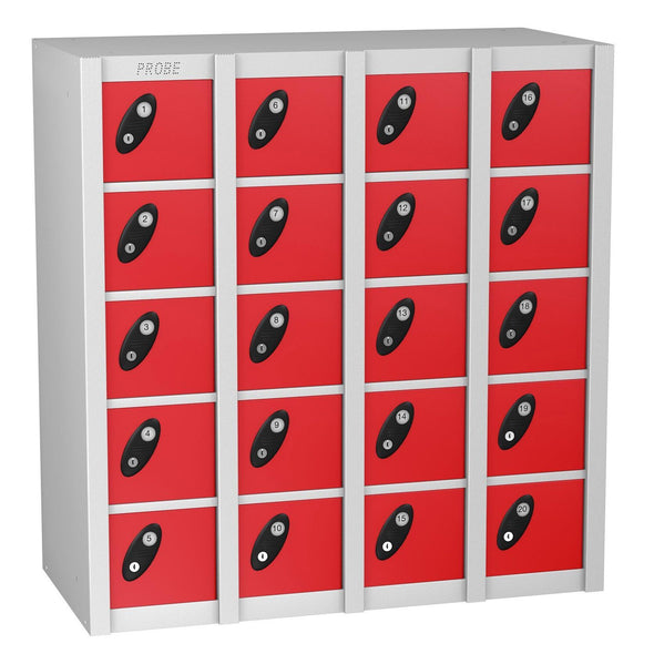Probe Minibox Locker - 20 Door - Educational Equipment Supplies