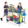 Mobile Basket Sports Storage Trolley - Educational Equipment Supplies