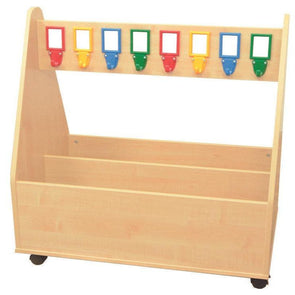 Mobile Cloakroom Trolley + Picture Hooks H1000mm - Educational Equipment Supplies